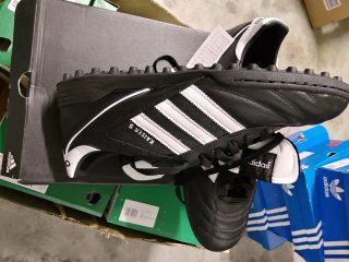 Scarpe Adidas Kaiser Pelle Calcio Tg 48
