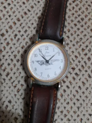 Reloj Jean Renueve avión. Raro