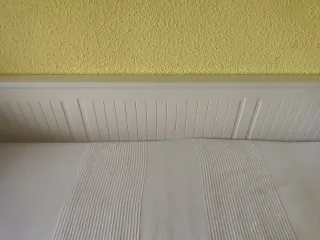 Diván Ikea Blanco con Cajones Hemmnes