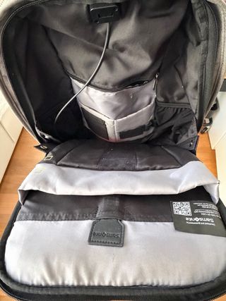 Mochila Samsonite gris