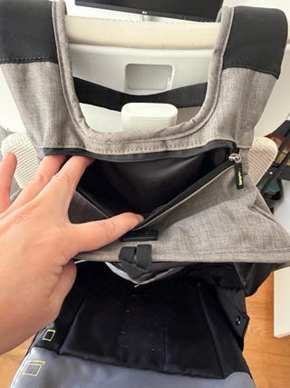 Mochila Samsonite gris