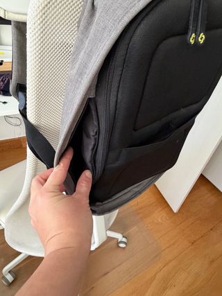 Mochila Samsonite gris