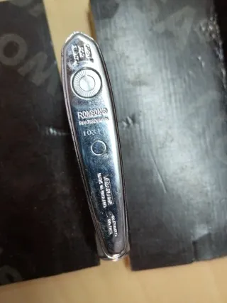 Mechero Ronson Varaflame Plata