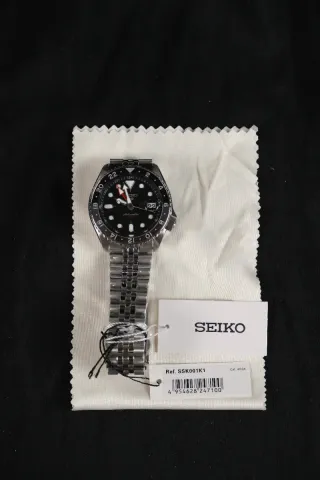Seiko 5 Sport GMT Automático SSK001K1 FULL SET NEW