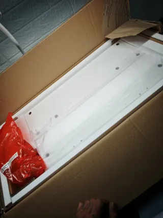 Mueble Baño Blanco 2 Puertas 2 Estantes
