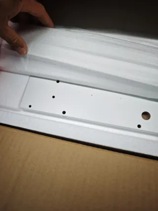 Mueble Baño Blanco 2 Puertas 2 Estantes