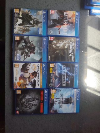 Lote Juegos acción PS4