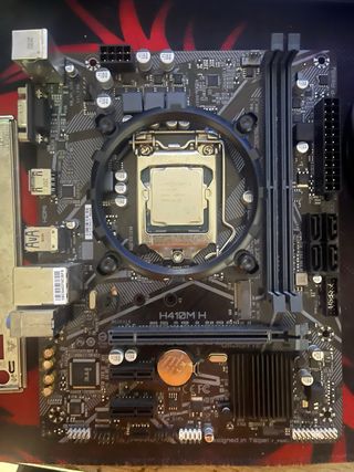 Placa Base Gigabyte H410M H +i3 10100f 3,6 ghz+fan
