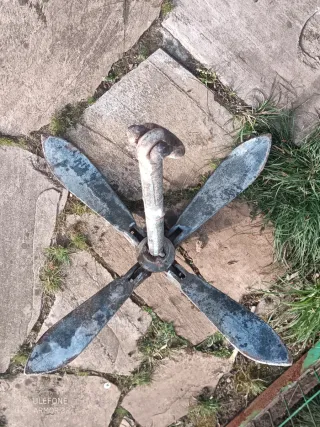 Ancla rezón plegable de 14 kg