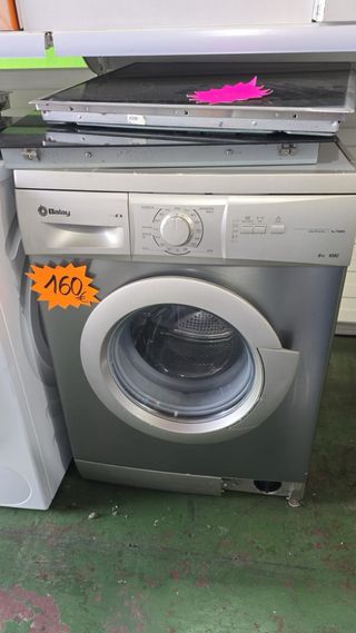 Lavadora Balay 6 kg A+ Acero