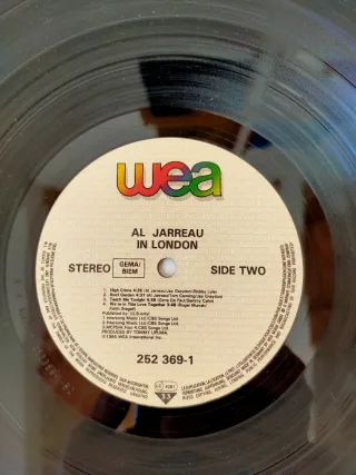 Vinilo Al Jarreau In London