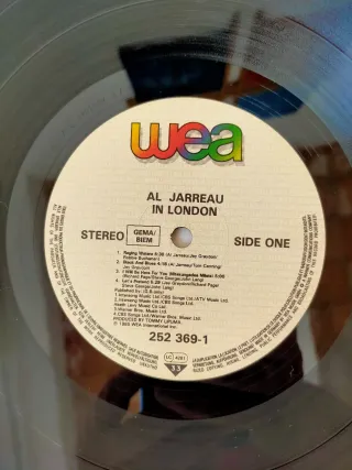 Vinilo Al Jarreau In London