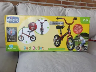 Bicicleta Chicco Roja sin pedales