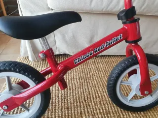Bicicleta Chicco Roja sin pedales