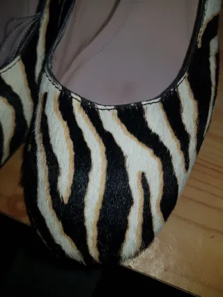 Zapatos Estefania Marco cebra