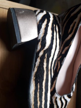 Zapatos Estefania Marco cebra