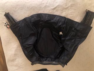 Chaqueta de cuero para moto hombre