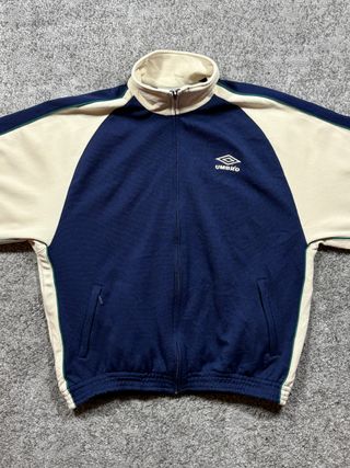 Umbro track jacket azul marino vintage 90s S