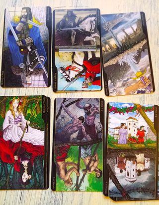 Tarot of the Oppositions, caja de metal, irisadas
