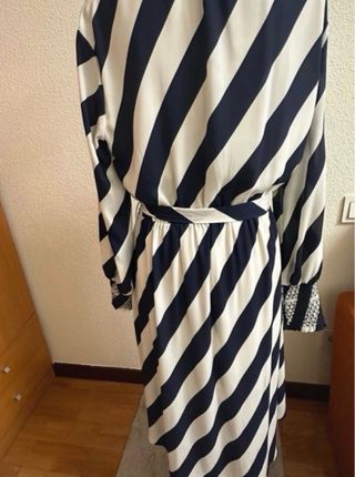 Vestido Cortefiel Rayas Talla M