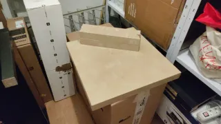 Mesa auxiliar madera Ikea