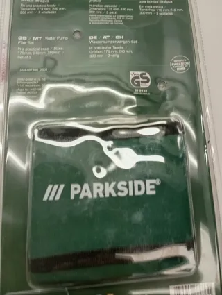 Set 3 Alicates Parkside Bomba Agua con funda