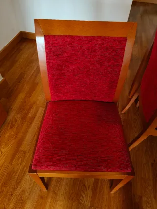 Conjunto comedor madera maciza