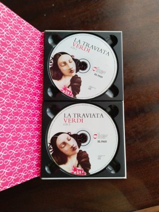 Libro y CD Verdi La Traviata 2 CDs N1