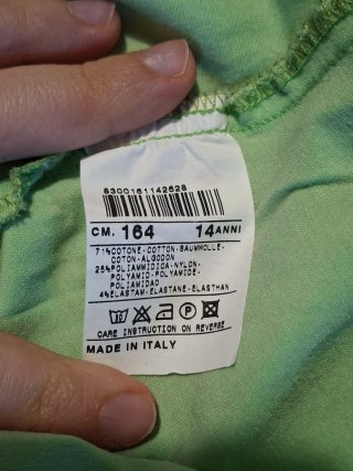 Set 2 pantaloni Brigitte Made in Italy tg 14 anni