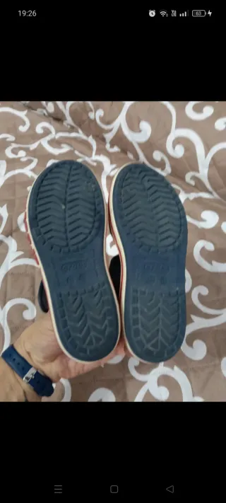 Sandali Crocs bambino n. 28 con strappo laterale