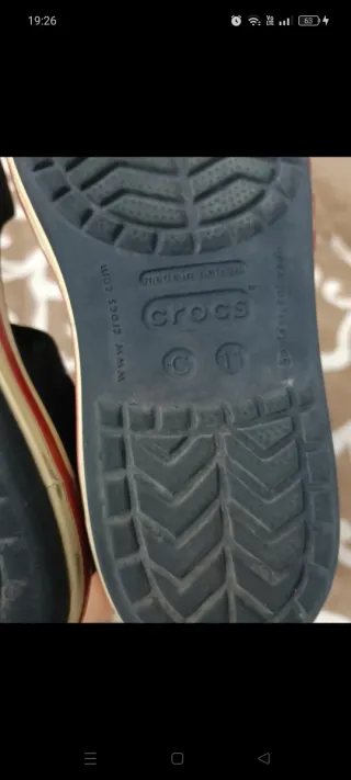 Sandali Crocs bambino n. 28 con strappo laterale