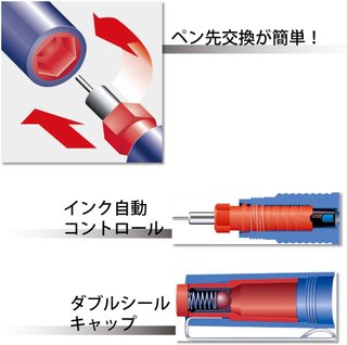 Penna tecnica precisione blu STAEDTLER