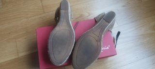 Alpargatas cuña Maria Victoria Talla 41