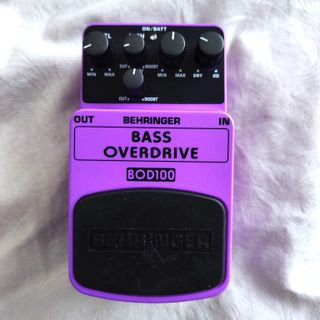 Behringer BOD100 Bass Overdrive Pedal