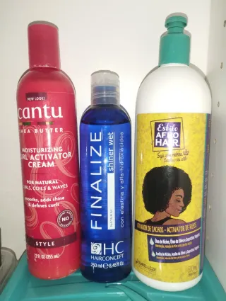 Lote productos rizos Cantu