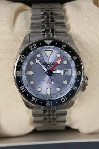 Seiko 5 Sport GMT Automático SSK029K1 FULL SET NEW