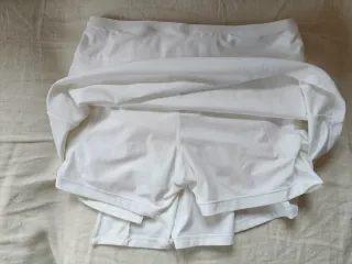 Falda pantalón deportiva Nike blanca