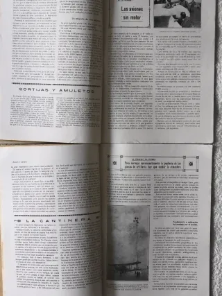 "ARMAS Y LETRAS" 4 REVISTAS ANTIGUAS AÑO 1922