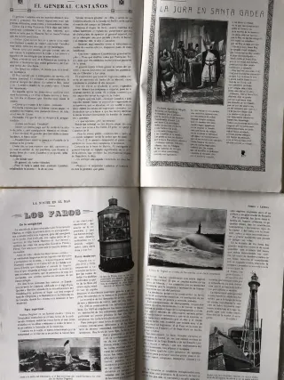 "ARMAS Y LETRAS" 4 REVISTAS ANTIGUAS AÑO 1922