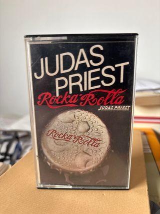 Casete Judas Priest Rocka Rolla Heavy Metal