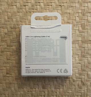 Cable USB-C a Lightning Apple 1m