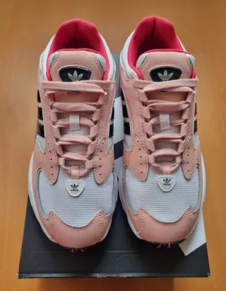 Zapatillas Adidas Falcon Rosa/Blanco Talla 40 2/3