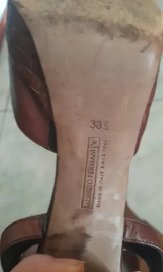 Sandali Alberto Fermani Marrone Donna