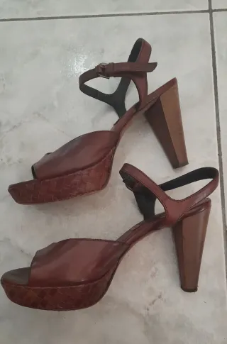 Sandali Alberto Fermani Marrone Donna