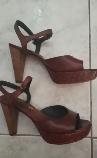 Sandali Alberto Fermani Marrone Donna