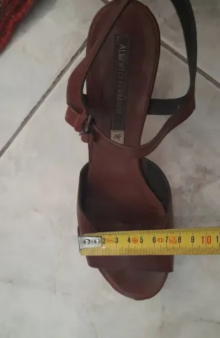 Sandali Alberto Fermani Marrone Donna