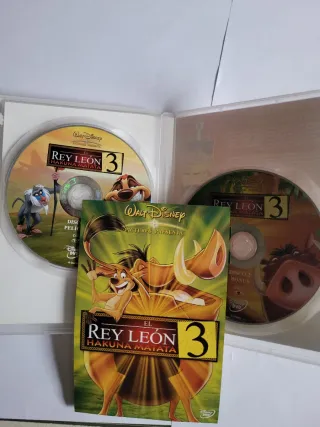 Trilogía El Rey León DVD