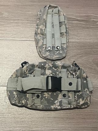 Riñonera Táctica Militar Camuflaje