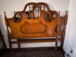 2 cabeceros de madera 1,10m