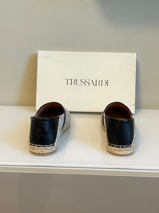 Scarpe Trussardi Beige/Nero Tg 37